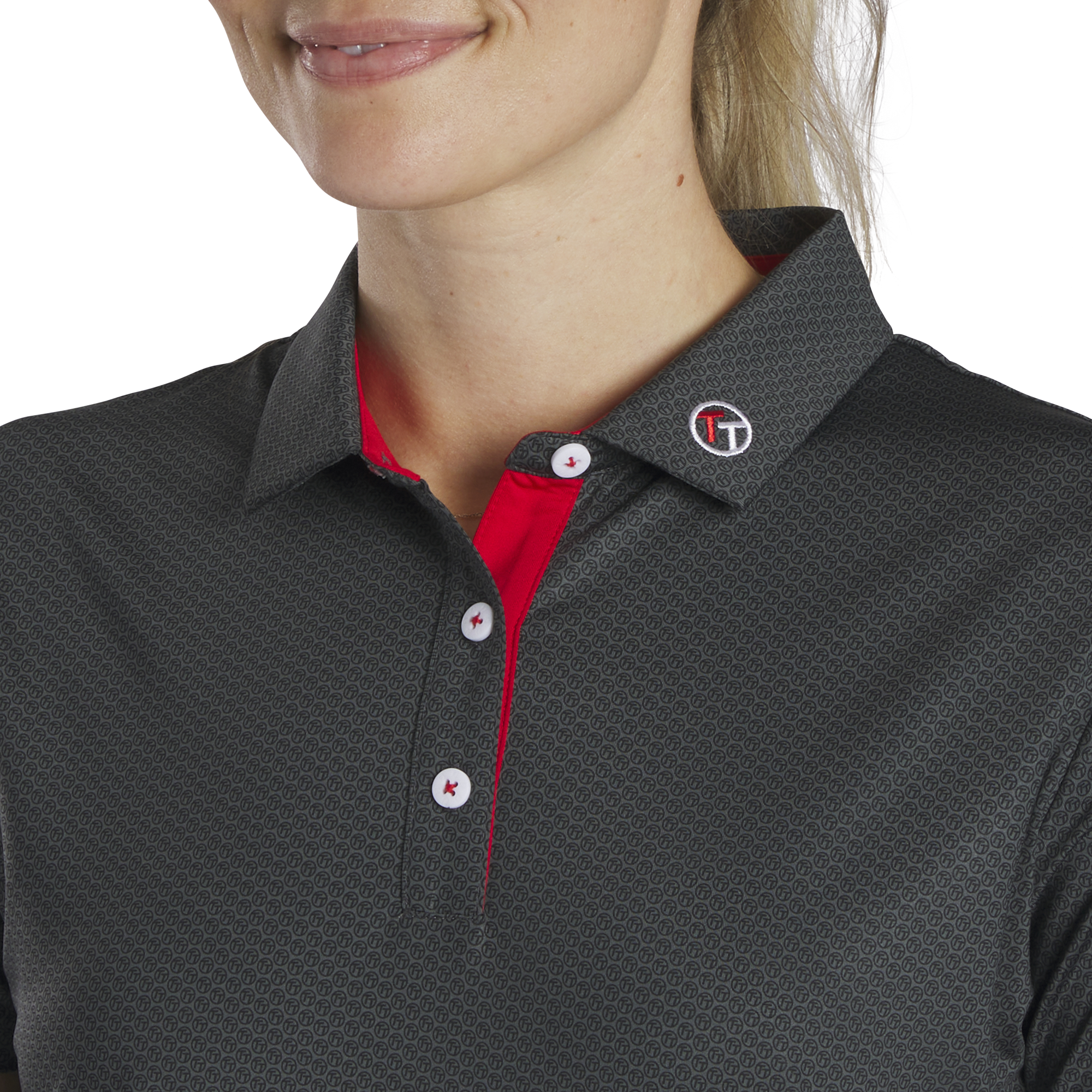 Team Titleist Women's Print Lisle Polo