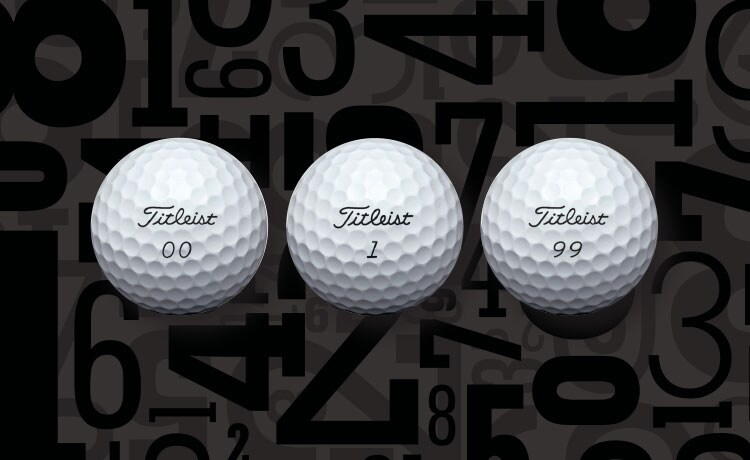 Titleist Special Play Number Pro V1 and Pro V1x Golf Balls